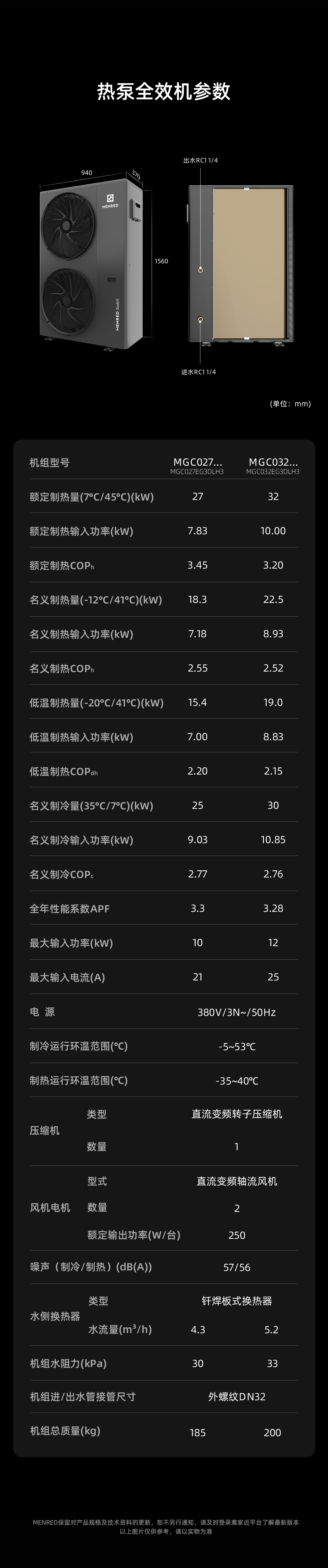 MENRED 制热量27-32kW 热泵全效机 380V(图1) 3.jpg