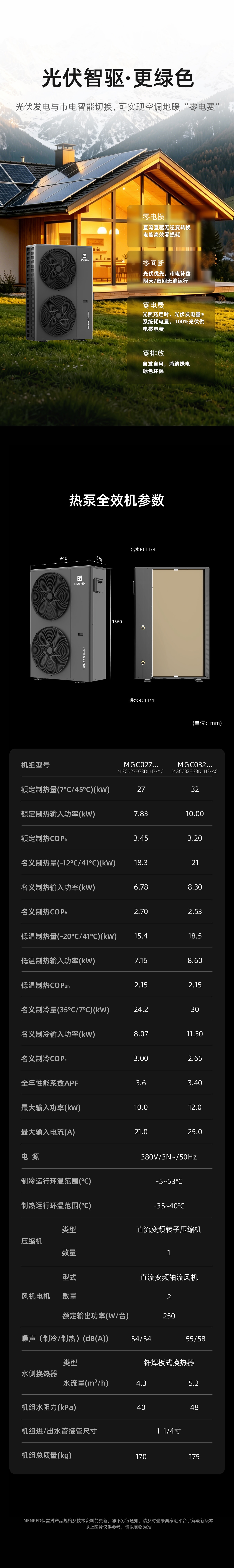 MENRED 制热量27-32kW 热泵全效机 380V(图3) 3.jpg