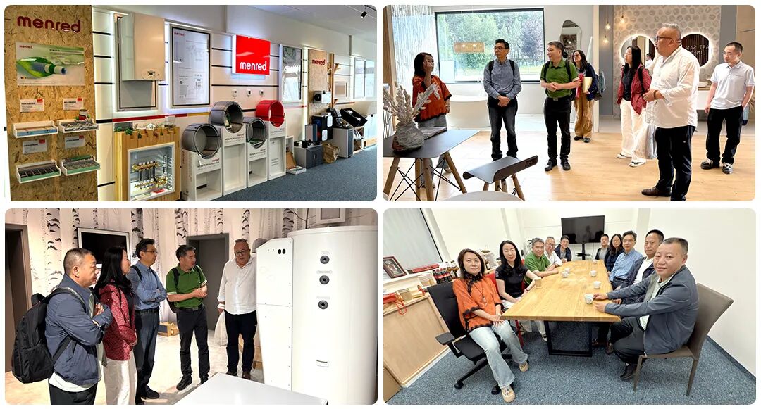 CAHVAC代表团前往德国魏斯瓦瑟市实地考察曼瑞德德国总部 (图3) 图片